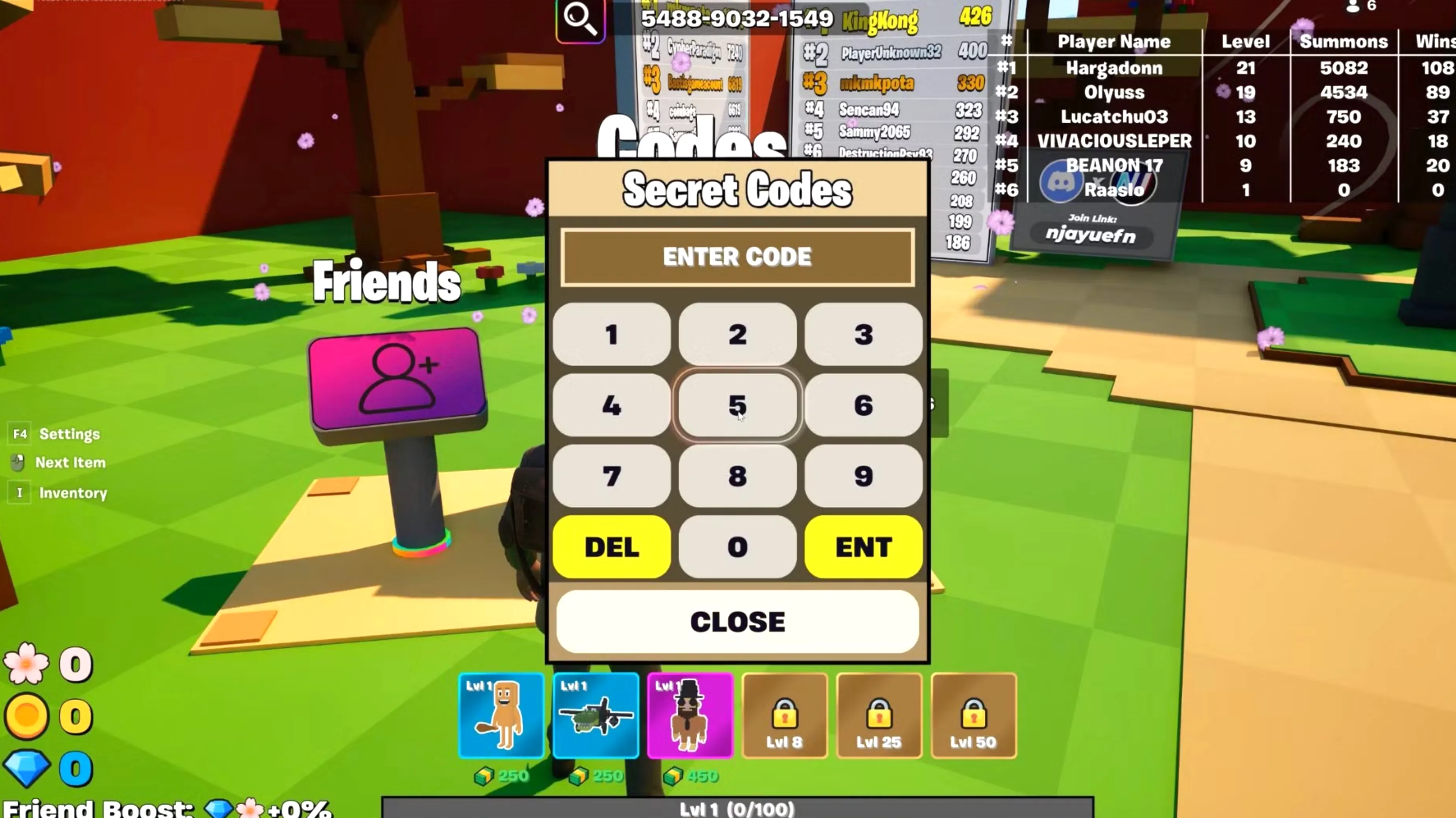 How to Redeem Codes in Fortnite Brainrot Tower Defense